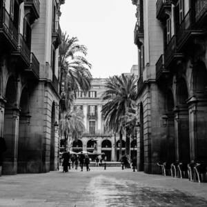 Through the Streets of Barcelona by AM FineArtPrints