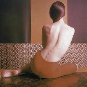 Topless Model Wearing Jantzen Shapewear by Horst P. Horst Topless Model Wearing Jantzen Shapewear by Horst P. Horst