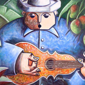 Trovador de mango bajito by Oscar Ortiz