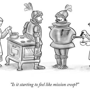 Two Knights by Paul Noth