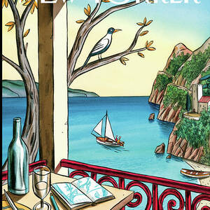 Drawing While Waiting by Jacques de Loustal