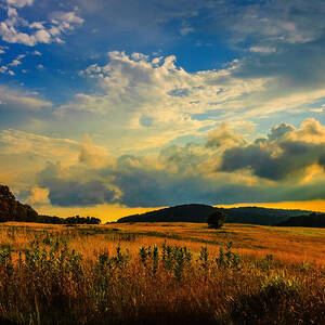 Valley Forge Sunset by Louis Dallara Valley Forge Sunset by Louis Dallara