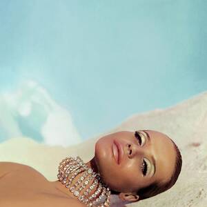 Veruschka Von Lehndorff Wearing Makeup by Franco Rubartelli Veruschka Von Lehndorff Wearing Makeup by Franco Rubartelli