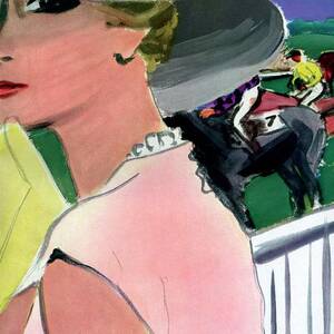 Vogue Cover Illustration Of A Woman by Carl Oscar August Erickson