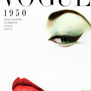 Vogue Cover Of Jean Patchett by Erwin Blumenfeld