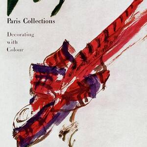 Vogue Magazine Cover Featuring Model Dorian Leigh by Carl Oscar August Erickson