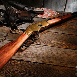 Waiting for the Gunfight by Olivier Le Queinec