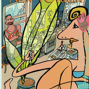 New Yorker August 1st, 1994 by Javier Mariscal New Yorker August 1st, 1994 by Javier Mariscal