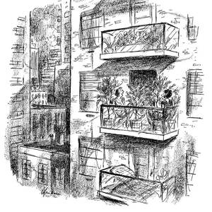 You'd Never Know You Were In New York by Alan Dunn