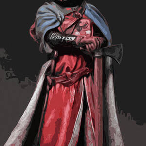 Crusader Warrior #2 by AM FineArtPrints