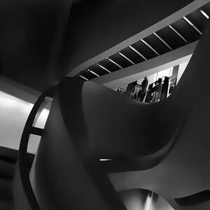 Abstract in Black by Jessica Jenney