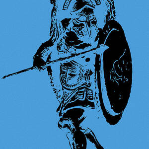 Ancient Greek Hoplite - Ancient Warfare by AM FineArtPrints Ancient Greek Hoplite - Ancient Warfare by AM FineArtPrints