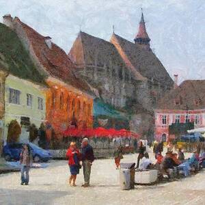 Brasov Council Square by Jeffrey Kolker