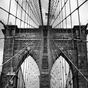 Brooklyn Bridge Mood by Jessica Jenney