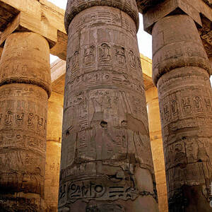 Colonnade in the Karnak Temple Complex at Luxor by Sami Sarkis Photography Colonnade in the Karnak Temple Complex at Luxor by Sami Sarkis Photography