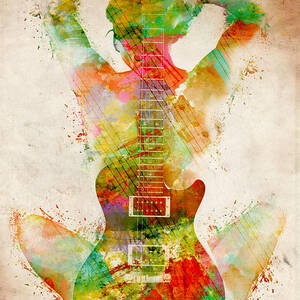 Guitar Siren by Nikki Smith