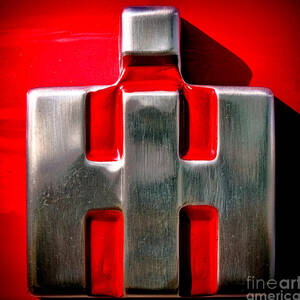 International Harvester Logo Nameplate by Olivier Le Queinec