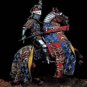 Medieval Knight - 02 by AM FineArtPrints