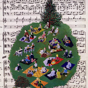 New Yorker July 23 1955 by Ilonka Karasz