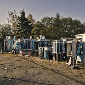 Phone Booth Graveyard by Kelley King