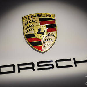 Porsche Car Emblem by Stefano Senise Porsche Car Emblem by Stefano Senise