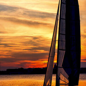 Sailing - Lake Monona - Madison - Wisconsin by Steven Ralser Sailing - Lake Monona - Madison - Wisconsin by Steven Ralser
