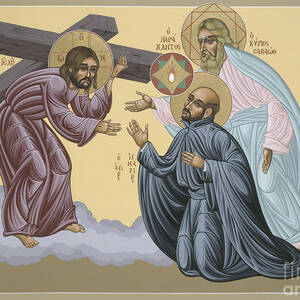 St Ignatius Vision at La Storta 074 by William Hart McNichols