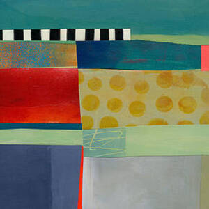 Stripe Assemblage 2 by Jane Davies