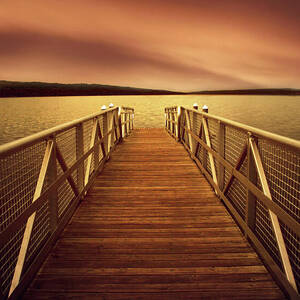 Sunset Dock by Jessica Jenney Sunset Dock by Jessica Jenney