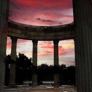 Temple of the Sky Sunset by Jessica Jenney Temple of the Sky Sunset by Jessica Jenney