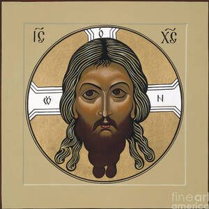 The Archeiropoetis the Face Not Made By Human Hands 001 by William Hart McNichols