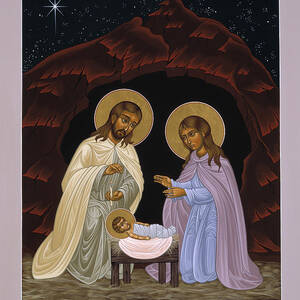 The Nativity of Our Lord Jesus Christ 034 by William Hart McNichols