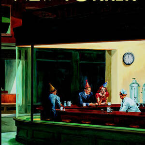Nighthawks New Year by Owen Smith