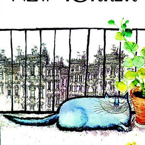 The New Yorker Cover - May 6th, 1972 by Ronald Searle
