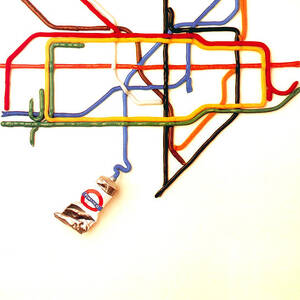 The Tate Gallery - National Galleries and Museums - London Underground - Retro travel Poster by Studio Grafiikka