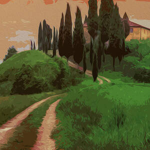 Tuscany, fairy landscape by AM FineArtPrints Tuscany, fairy landscape by AM FineArtPrints