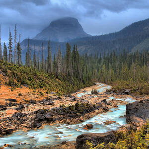 Yoho Mountain Landscape by Adam Jewell Yoho Mountain Landscape by Adam Jewell
