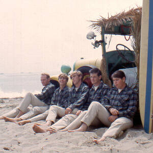 Beach Boys At The Beach #1 by Michael Ochs Archives Beach Boys At The Beach #1 by Michael Ochs Archives