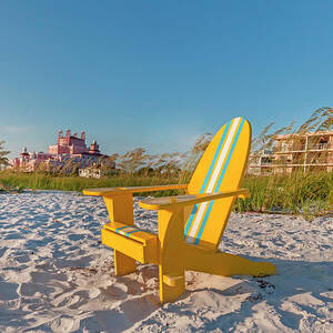 Beach In Saint Petersburg Florida #1 by Lumiere