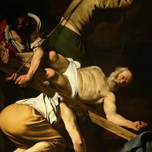 Crucifixion Of St. Peter by Caravaggio