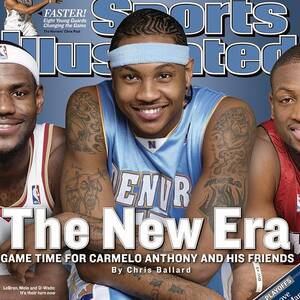 Denver Nuggets Carmelo Anthony Sports Illustrated Cover #1 by Sports Illustrated