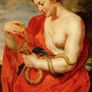 Hygeia, Goddess Of Health by Peter Paul Rubens Hygeia, Goddess Of Health by Peter Paul Rubens