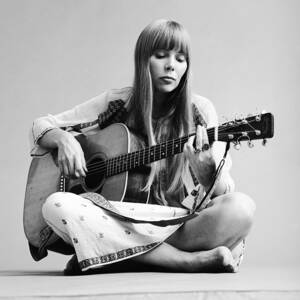 Portrait Of Joni Mitchell #1 by Jack Robinson Portrait Of Joni Mitchell #1 by Jack Robinson