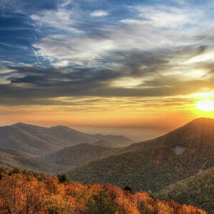 Shenandoah, Virginia Sunset #1 by Pierre Leclerc Photography Shenandoah, Virginia Sunset #1 by Pierre Leclerc Photography