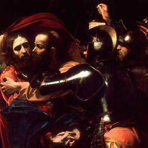 The Taking Of Christ by Michelangelo Merisi Da Caravaggio