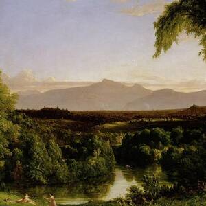 View On The Catskillearly Autumn by Thomas Cole