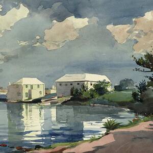 Salt Kettle, Bermuda by Winslow Homer Salt Kettle, Bermuda by Winslow Homer