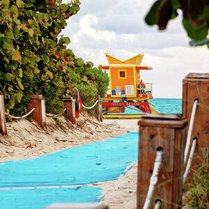 Florida, Miami Beach, South Beach #16 by Laura Diez