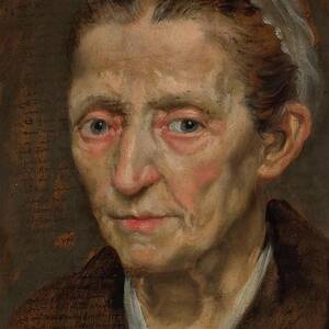 Head Of A Woman by Annibale Carracci