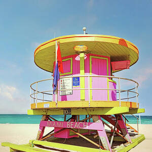 Florida, Miami Beach, South Beach #23 by Laura Diez